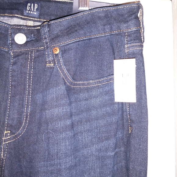 Gap Curvy Classic Straight Fit Denim Sz 8/29 Tall - Picture 4 of 7